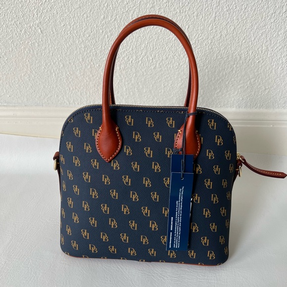 Dooney & Bourke Gretta Domed Satchel - Picture 6 of 8